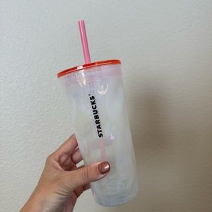 NWT Glass Starbucks Tumbler